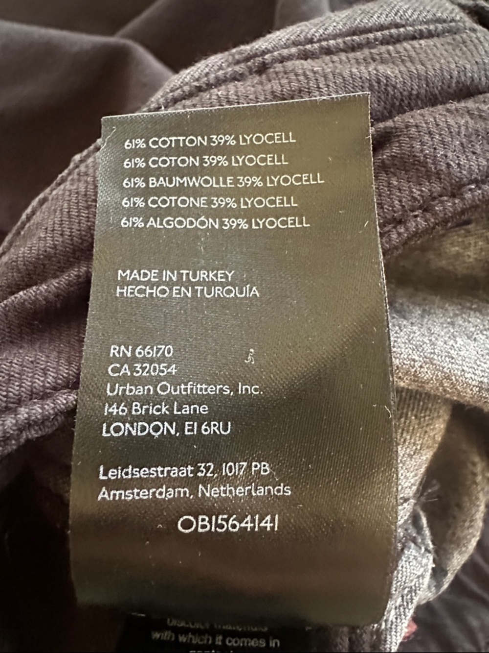 Pilcro Anthropologie Black Wide Leg High Rise Women's Pants 28 Flawless - Picture 7 of 7